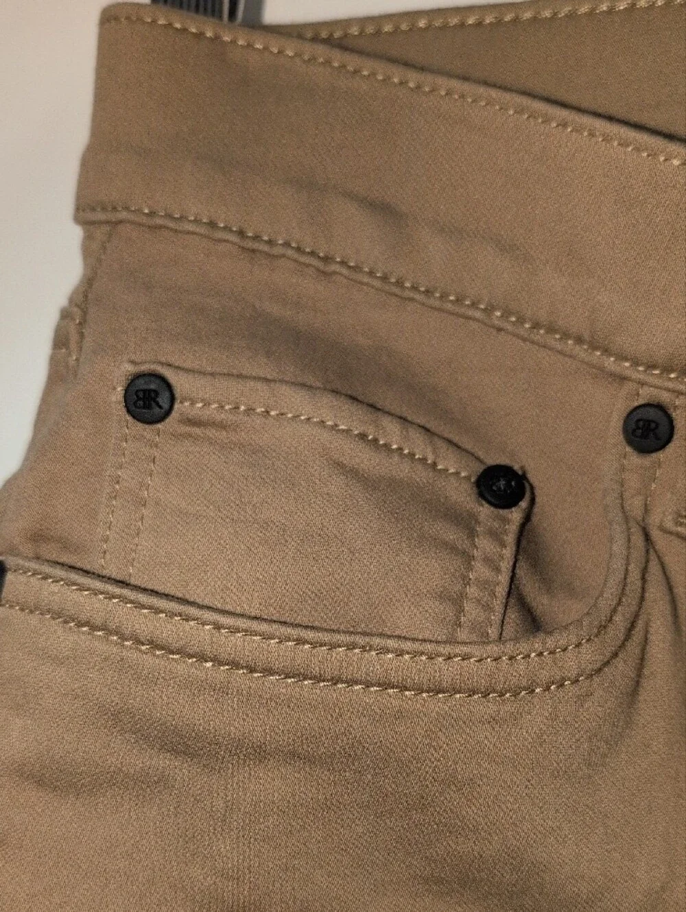 Banana Republic Beige Slim Straight Jeans